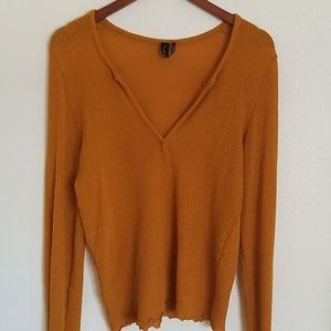 Waffle Weave Thermal Top